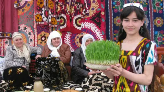 Празднование Навруза в Таджикистане