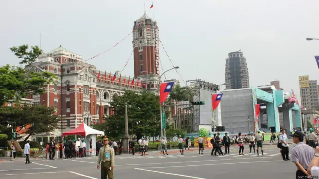 台湾新任总统蔡英文周五(5月20日)正式就职。