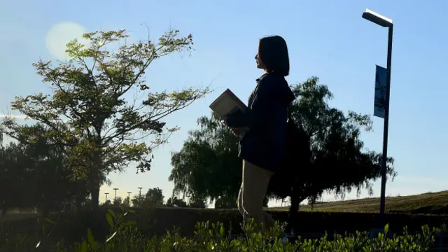 Estudiante china en California
