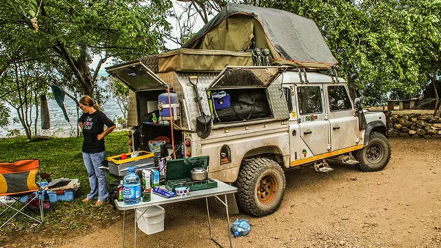 Кемпінг у Замбії