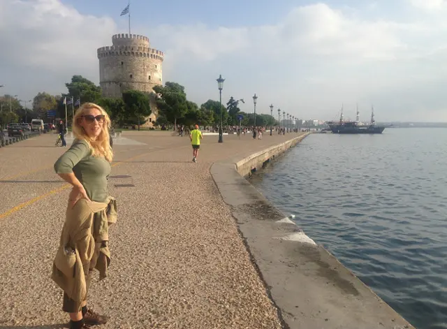 Ольга в Салониках