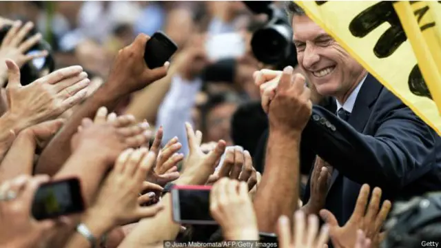 Presiden Argentina Mauricio Macri.