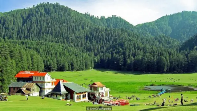 Khajjiar ở Bắc Ấn Độ được gọi đùa là “Thụy Sĩ mini” (Ảnh: SriniG/Wikipedi)