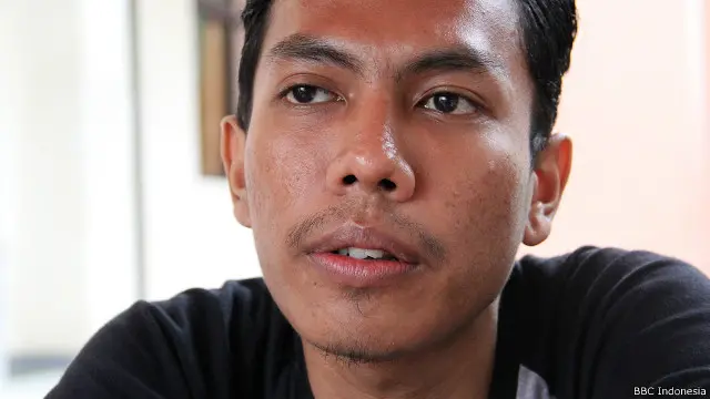 Muhammad Nur Azami, mahasiswa UIN Syarif Hidayatullah, Jakarta, yang juga aktivis PMII.