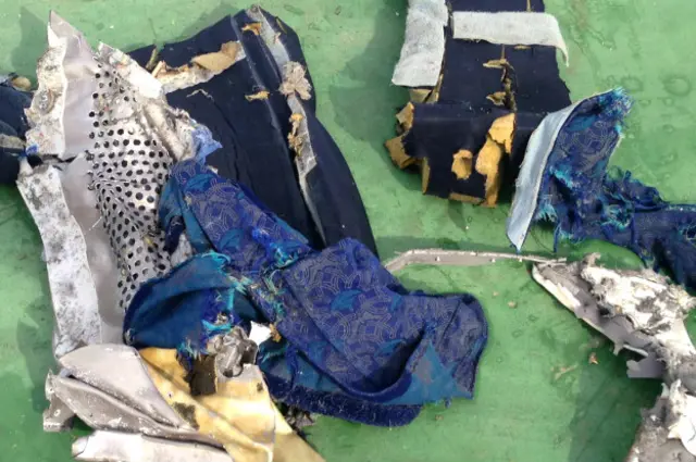 Найденные обломки