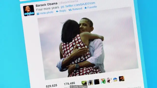 Bức hình này tweet lại nhiều nhất với 472,000 lượt chia sẻ trong ba giờ (Ảnh: Getty Images)