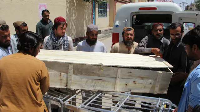 لاشوں کو کوئٹہ منتقل کر دیا گیا ہے