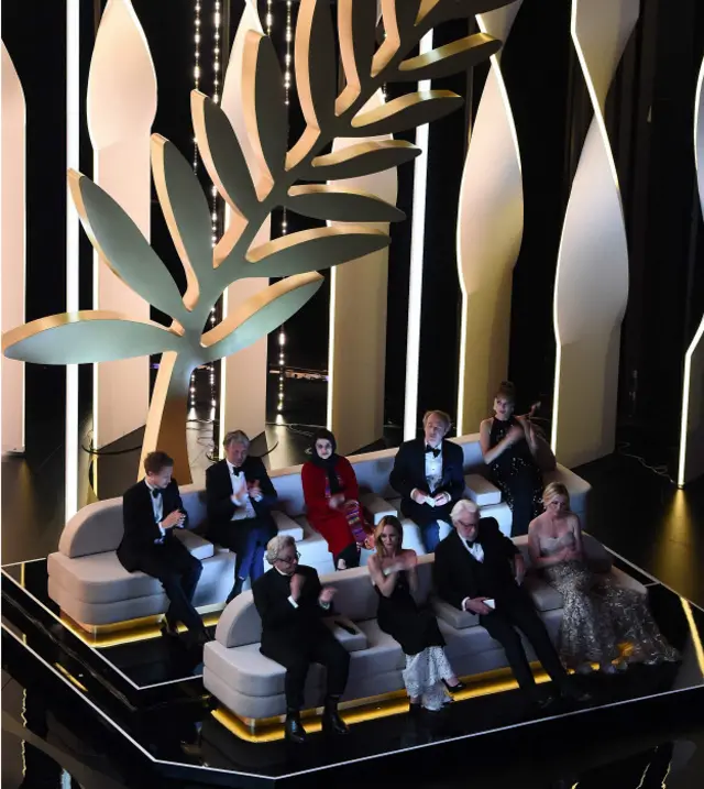 Журі на церемонії закриття фестивалю