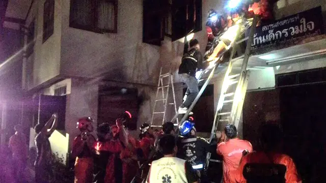 kebakaran thailand