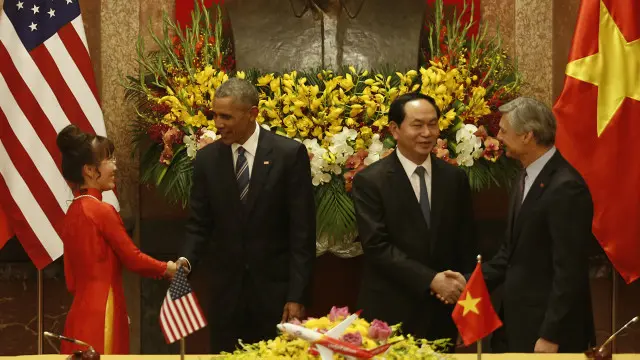 Lễ ký kết giữa VietJet Air và Boeing có sự chứng kiến của Tổng thống Barack Obama và Chủ tịch nước Trần Đại Quang