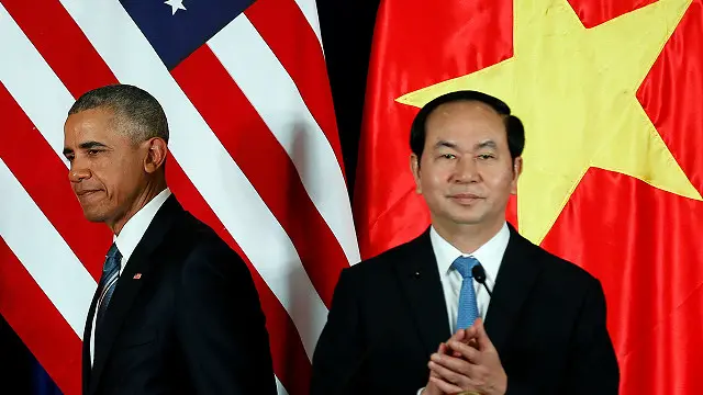 Tổng thống Barack Obama và Chủ tịch Trần Đại Quang