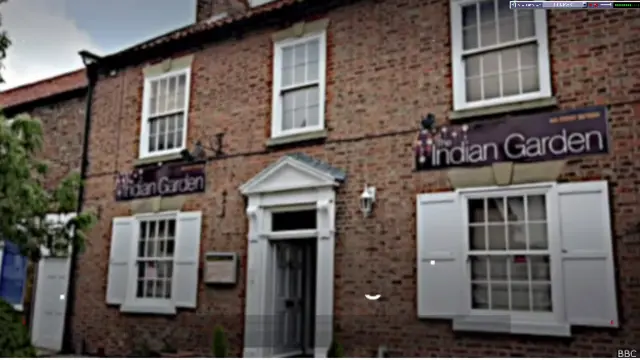 एक भारतीय रेस्त्रां 