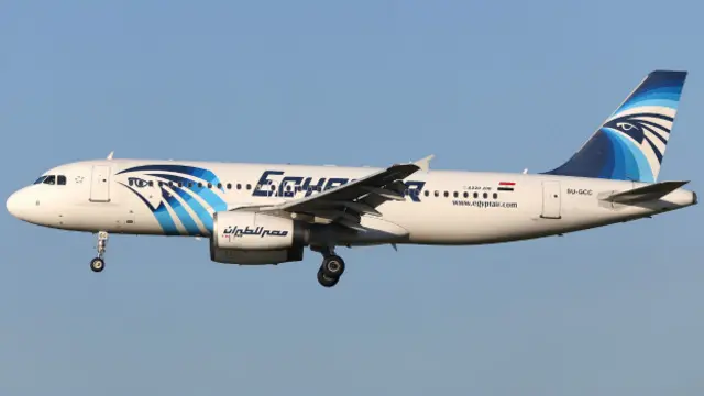Самолет авиакомпании EgyptAir