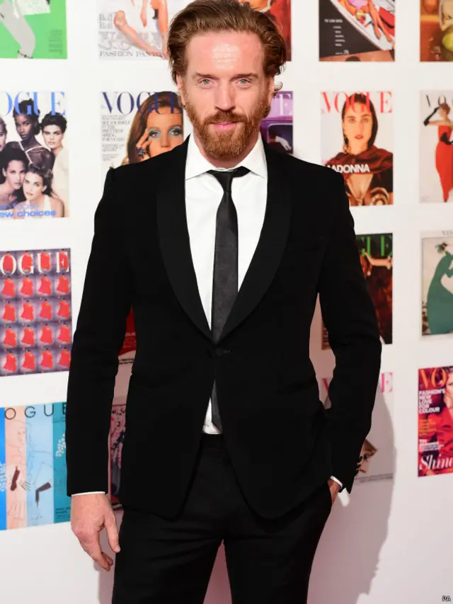 Гость светского раута - британский актер Дэмиэн Льюис