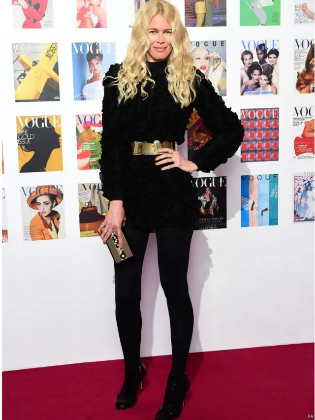 Еще одна легенда модельного бизнеса - Клаудия Шиффер.