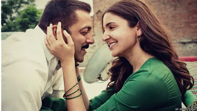 सुलतान में सलमान ख़ान और अनुष्का शर्मा.