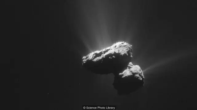 成功登录彗星67P/Churyumov-Gerasimenko的任务表明人类有能力拦截行星。(图片来源: Science Photo Library)