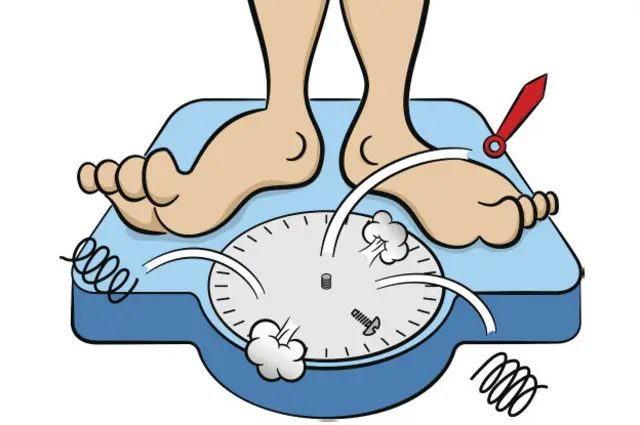 Ноги на весах