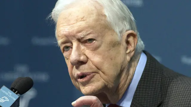 فاز كارتر بجائزة نوبل للسلام عام 2002