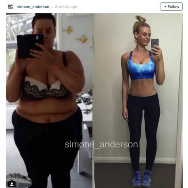 Perubahan drastis antara Anderson sekarang dan dua tahun lalu.