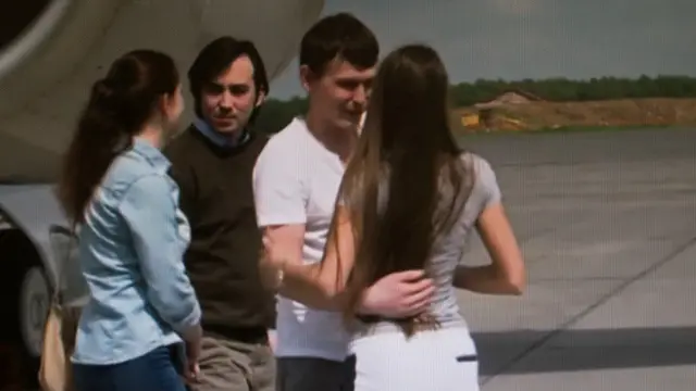 Ерофеев и Александров с женами