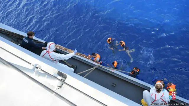 प्रवासियों की नाव