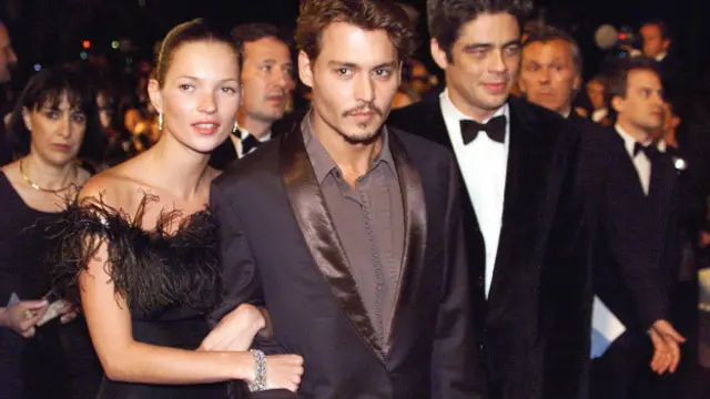 Кейт Мосс и Джонни Депп