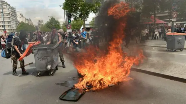 फ्रांस प्रदर्शन