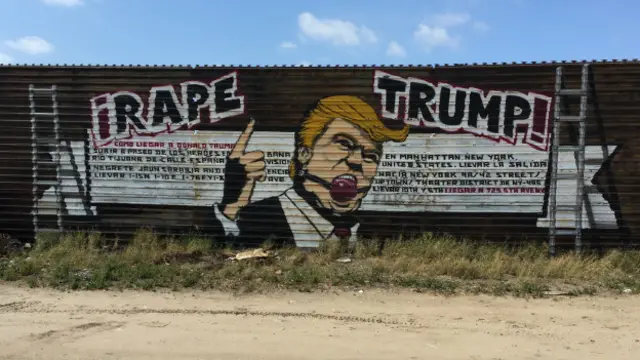 Mural contra Trump