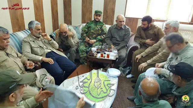 در روزهای اخیر تصاویری منتشر شده که گفته می‌شود مربوط به حضور قاسم سلیمانی در عملیات فلوجه در عراق است