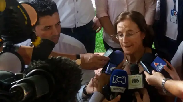 La periodista calificó lo sucedido de "secuestro".