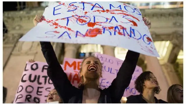 protes perkosaan brasil