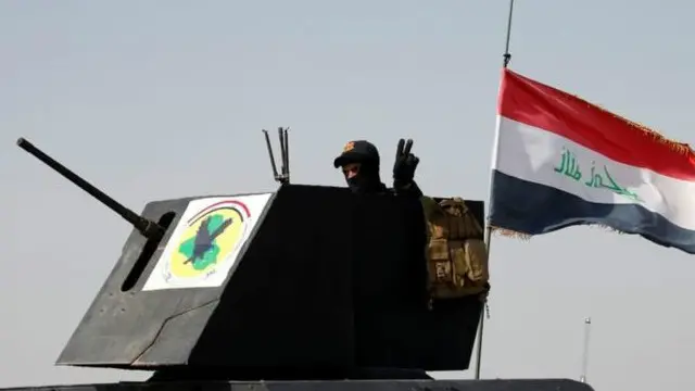 Lính tinh nhuệ của Iraq được đưa đến gần thành phố Falluja