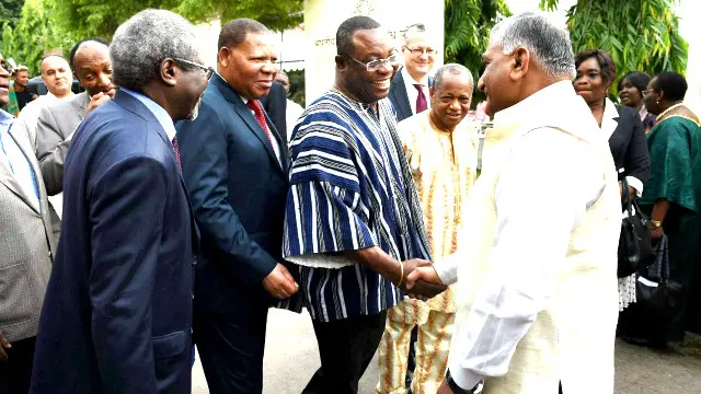 انڈیا نے افریقی ممالک کے سربراہ کو سکیورٹی کے متعلق یقین دہانی کرائي ہے