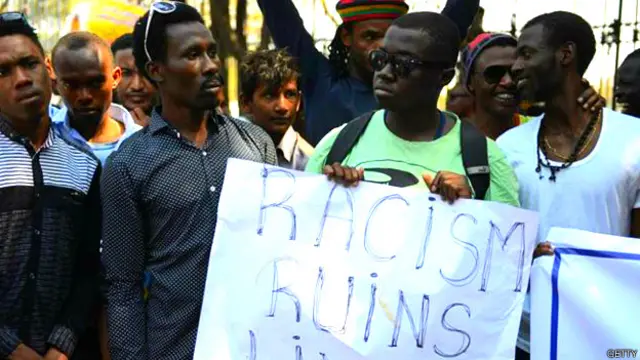 दिल्ली में अफ्रीकी मूल के लोगों