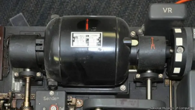 罗伦兹电传打字机的电机部分