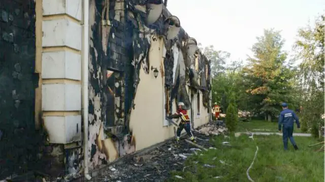 Згарище в Літочках