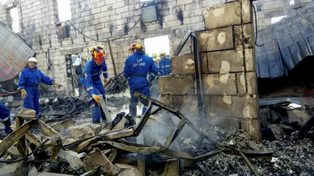 Згарище в Літочках