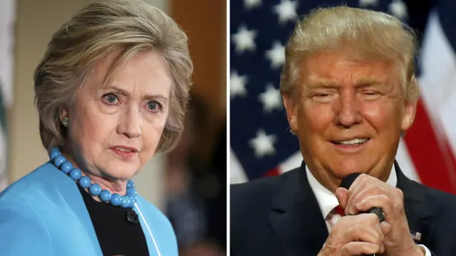 Bà Hillary Clinton sẽ đại diện cho đảng Dân chủ, và ông Donald Trump đại diện cho đảng Cộng hòa, bước vào cuộc đối đầutrực tiếp trên đường vào Nhà Trắng