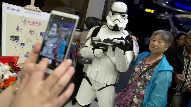 Visitante del parque