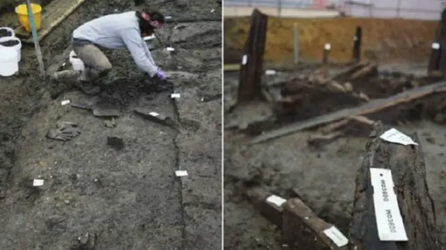 عثر على الأحفورة في أحد المحاجر في بريطانيا.