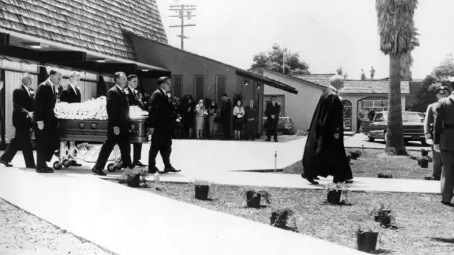 Entierro de Marilyn Monroe