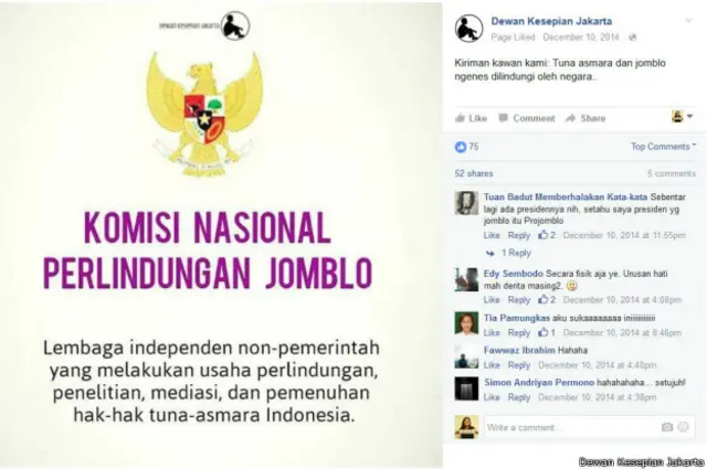 Tuna asmara juga harus dilindungi negara. Setuju?