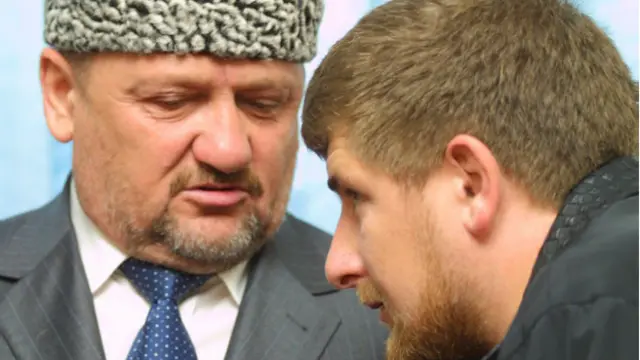 Ахмат Кадыров и Рамзан Кадыров