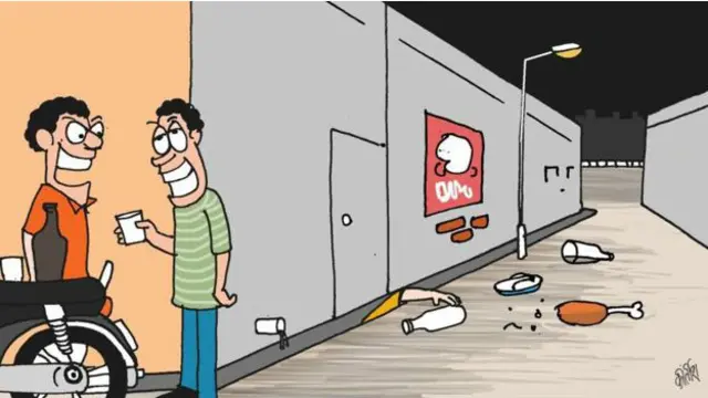 سنسان اور اندھیری گلیاں انڈیا کے نوجوان شراب نوشوں کو راس آتی ہیں