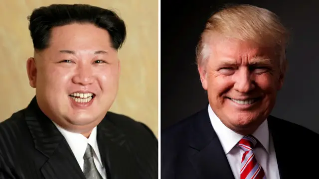 Trump Kim Jong-un