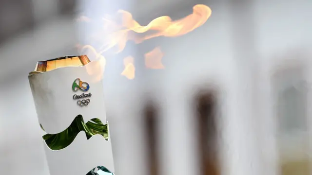 里约奥运会的火炬