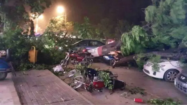 اسلام آباد میں گذشتہ دنوں شدید آندھی کے نتیجے میں کافی نقصان ہوا