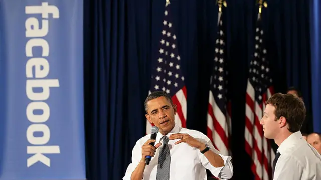 Обама и Цукерберг
