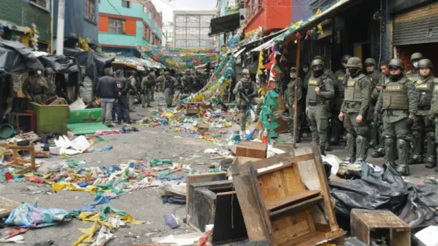 Policías en el Bronx